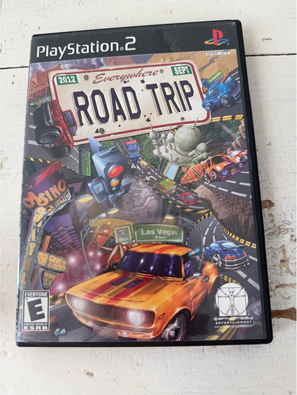 PlayStation 2 Road Trip Racing Game with Case and Manual